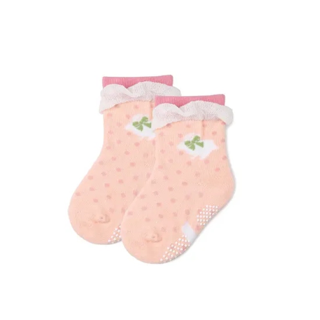 Custom Wholesale Unisex Children Baby Kids Cotton Non Slip Short Socks