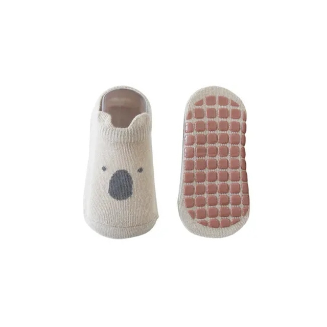 D Ear Cute Baby Socks Anti Slip Walk Learning Socks