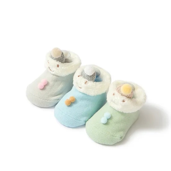 Unisex Custom Wholesale Shoe Children Baby Kids Bci Cotton Terry Toy Socks