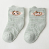 Elegant Funny Months Newborn Toddler Baby Girls Bamboo Socks with Lace Ruffle for Kids