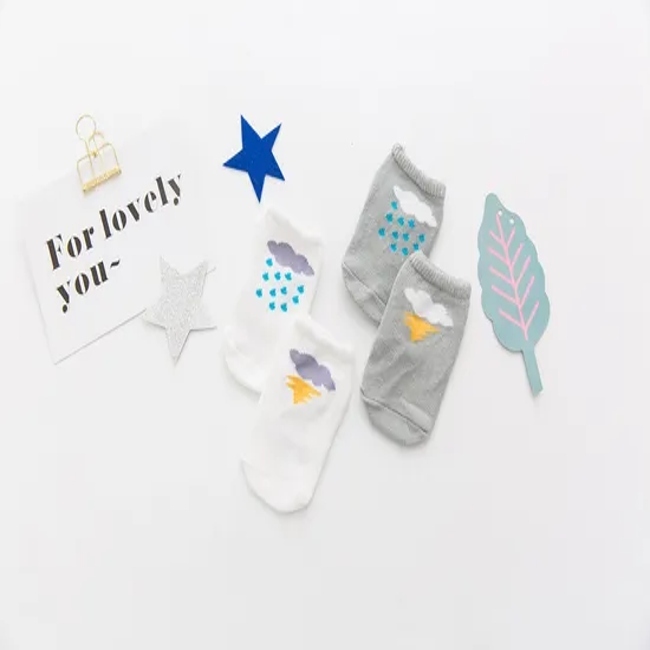Wholesale Mosquito Socks Cotton Summer Thin Breathable Mesh Boys Girls Baby Stockings