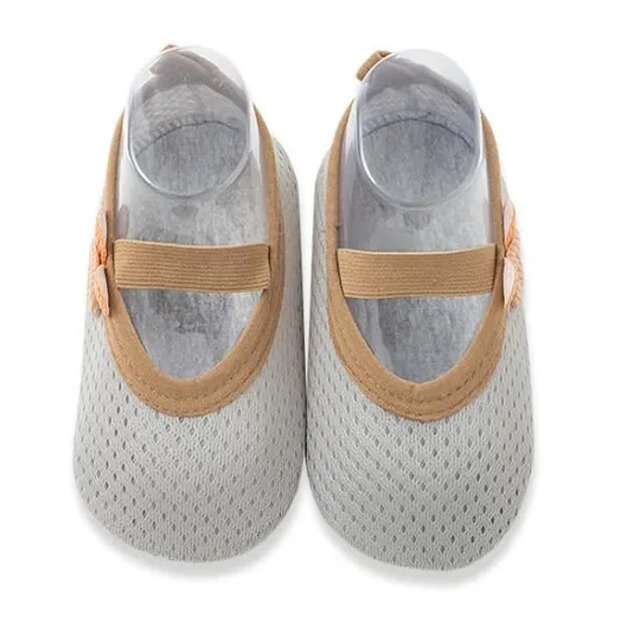 Newborn Baby Sock Anti Slip Non Slip Infant Soild Color Shoes Toddler Combed Cotton Socks