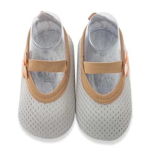 Newborn Baby Sock Anti Slip Non Slip Infant Soild Color Shoes Toddler Combed Cotton Socks