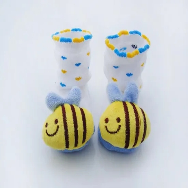 Hot Selling Many Designs D Cartoon Anti Slip Baby Socks