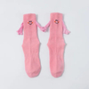 Valentines Day Gifts Magnetic Baby Boys Girls Hand in Hand Funny Men′s Socks