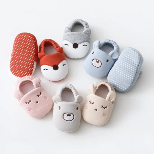 Baby Shoes Flooring Baby Cute Cotton Socks Anti Slip Children′s Floor Socks Slipper Short Kids′ Grip Socks