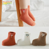 New Children Socks Popular Style Cute Fall and Autumn Style Baby Socks Breathable Pure Cotton Kids Socks