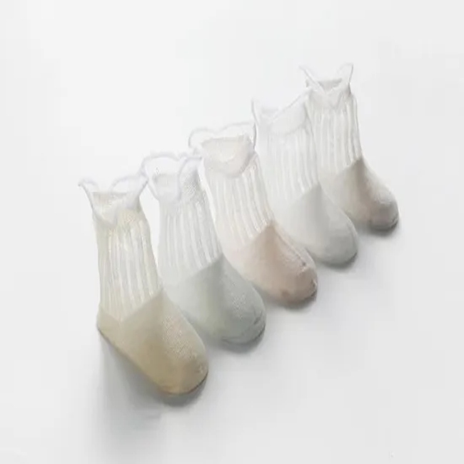 Baby Custom Children Kids Unisex Wholesale Cotton Breathable Short Socks