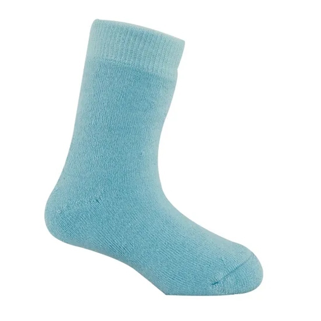 Custom Wholesale Baby Kids Children Solid Color Cotton Socks