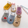 Children′ S New Cartoon Baby Leather Toddler Floor Non Slip Soft Bottom Shoes and Socks