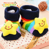 Autumn Newborn Baby Middle Tube Fruit Kids Cotton Socks Non Slip Floor Socks