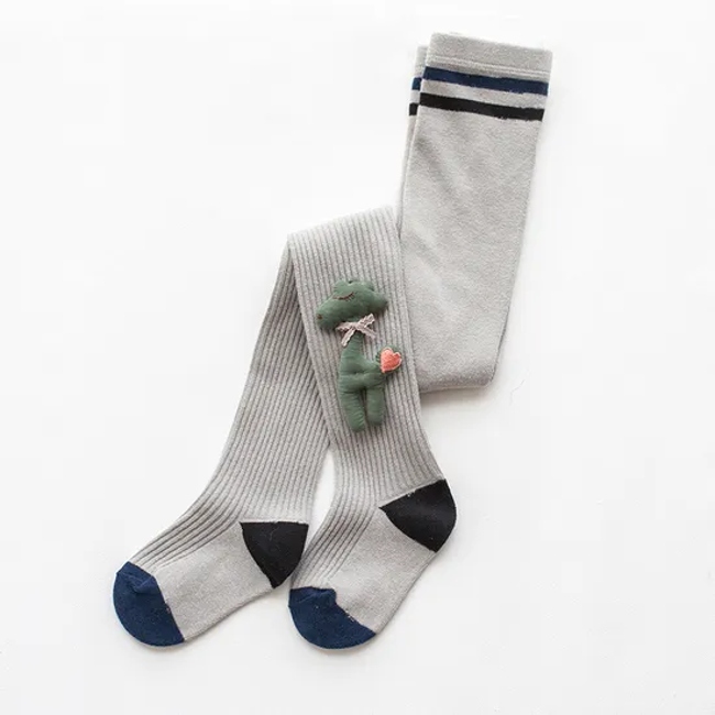 Wholesale Pairs Assort Knitted Colorful Cotton Baby Kids Crew Socks