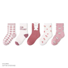 Wholesale Pairs Assort Knitted Colorful Cotton Baby Kids Crew Socks