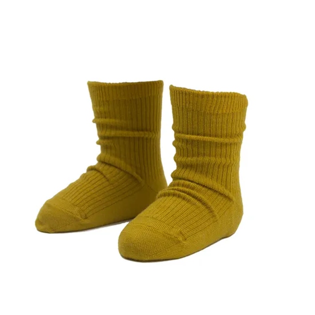 Unisex Children Baby Kids Wholesale Custom Bci Cotton Crew Socks
