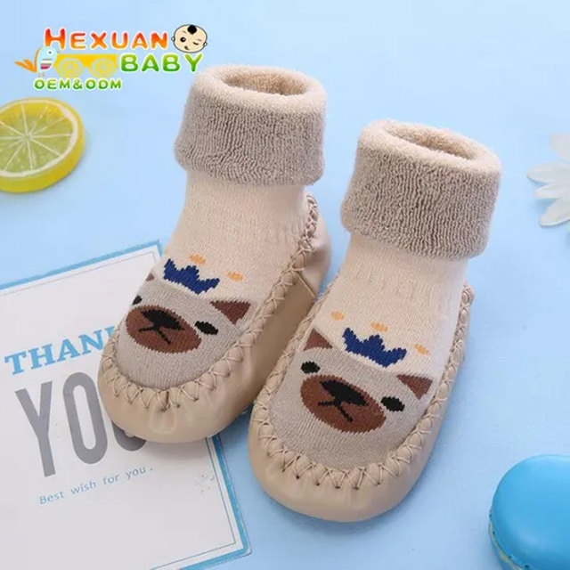Kids Non Slip Floor Socks Baby Toddler Shoes Socks Rubber Socks Shoes for Baby