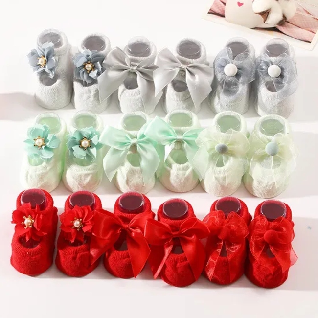 High Quality Custom Design Cute Baby Anti Slip Socks