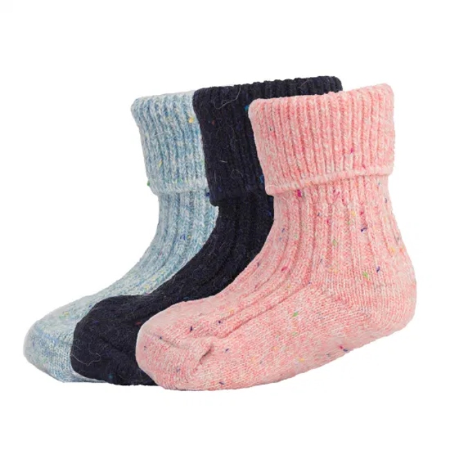 Children Baby Kids Custom Cotton Cuff Normal Comfort Socks