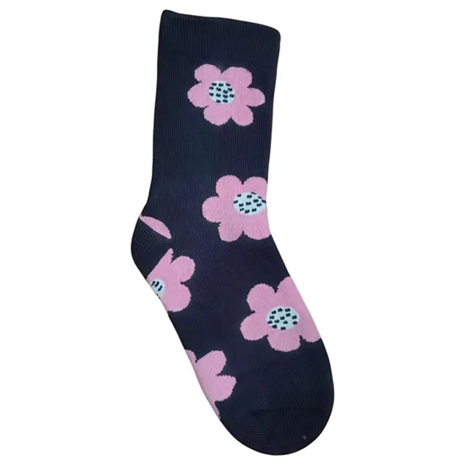 Custom Cartoon Thick Winter Bamboo Organic Cotton Fashion Non Slip Baby Kids Socks