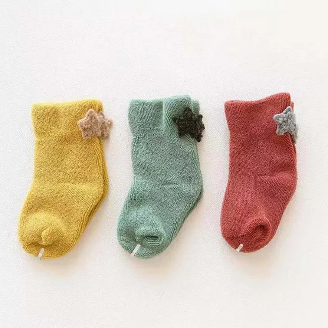 Multi Color Unisex Baby Kids Custom Wholesale Cotton Novelty Plush Toy Socks