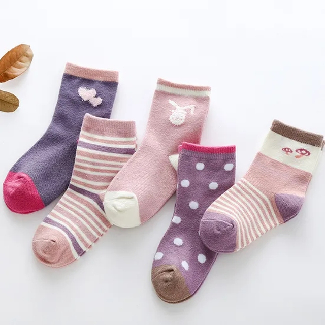 Custom Unisex Kids Baby Children Cotton Wholesale Novelty Girl Short Socks