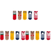 Santa Claus Colorful Pattened Baby Funny Christmas Socks