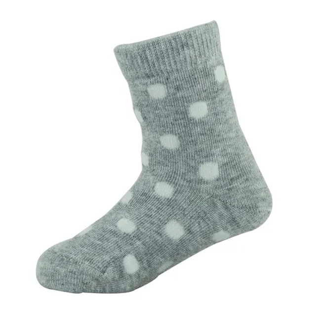 Custom Wholesale Baby Kids Children Cotton Jacquard Socks