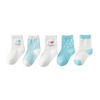 Anti Bacterial Breathable Skin Friendly Babies Fashion Lovely Cute Cotton Ankle Crew Soft Little Sock