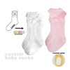 Low MOQ Custom Grip Grippy Design Logo Toddler Kids Grip Wholesale Cotton Anti Slip Baby Socks