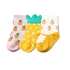 Wholesale Novelty Custom Children Baby Kids Unisex Cotton Short Socks