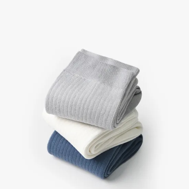 Mens Winter Business Crew Socks Performance Cotton Cushioned Colorful Socks