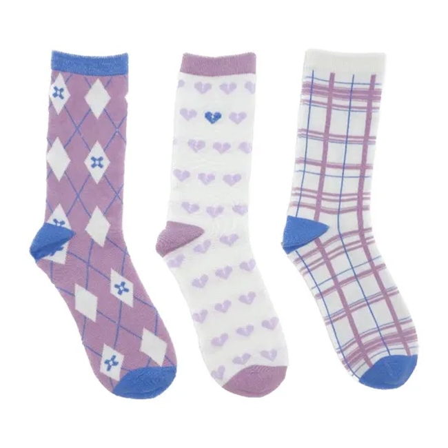 Wholesale Custom Women Pattern Fashion Leisure Sports Crew Socks