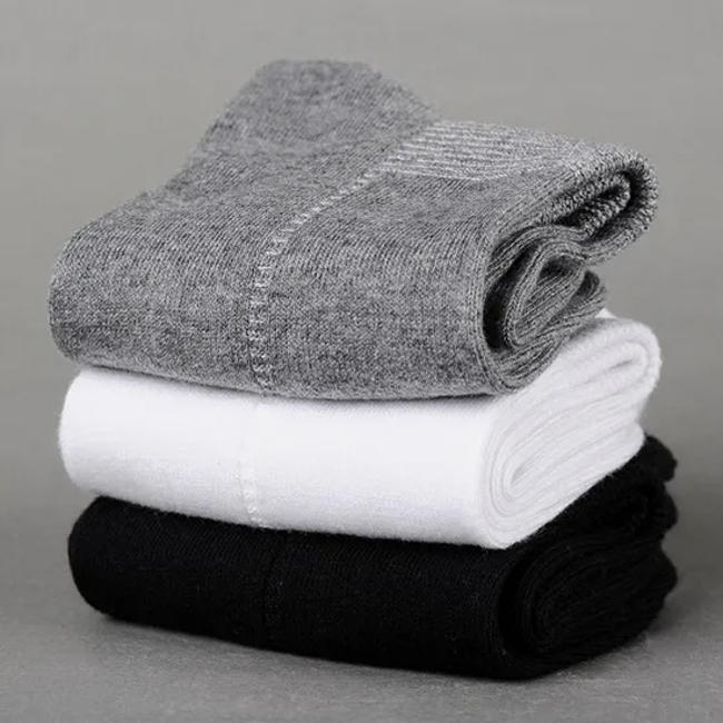 Customize High Quality Fashion Cotton Men Business Socks