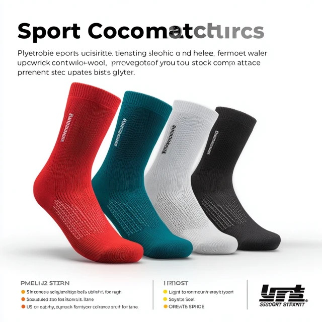 Wholesale retailer Sports Socks for Training Comfortable and Durable Performance Socks
