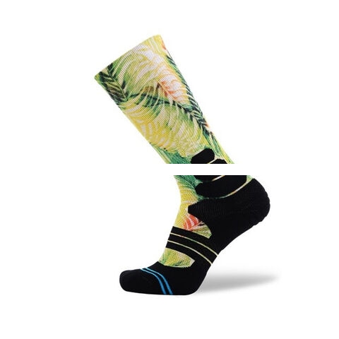 Custom size Sport sublimation basketball socks
