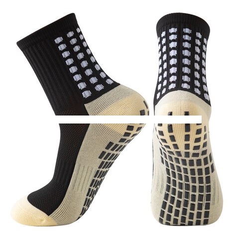 Football Soccer Socks Anti Slip Grip Socks Men Women Breathable Crew Sports Socks