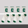 Modern Unisex Crew Sporty Cotton Socks Green Fashion Style for Men Women Knitted Sport Socks for Spring Summer Fast Shipping