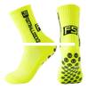 FS Football Socks Non Slip Silicone Grip Soccer Socks Men s Breathable Running Sports Socks Crew Towel Socks