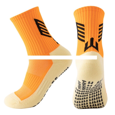 Towel Football Training Socks Anti Slip Silicone Grip Soccer Socks Men s Breathable Running Sports Crew Socks
