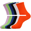 High quality socks blank white black acrylic crew sock breathable socks unisex