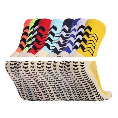 Ready Stock Athletic Sporty Football Socks Colorful Fashionable Design Non slip Socks ODM Supply