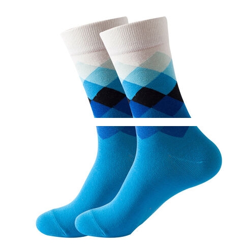 Autumnwinter Custom Pure Cotton Fashion Men s Basketball Socks Crew Sports Socks For Wholesale