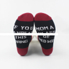 Factory Price Fashion Letter Socks Custom Colour Crew Camping Sports Socks For Men And Women