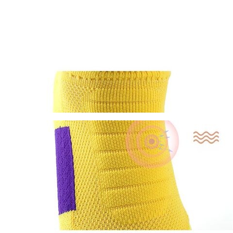 Wholesale High Quanlity Breathable Add Terry Socks Anti Slip Sports Socks Basketball Socks For Men