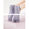 Custom yoga five finger sock strap designed breathable comfort interior flooring Pilates Socks Factory direct