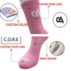 Custom Yoga socks Custom embroidered logo High elastic Breathable indoor Pilates socks pressure socks