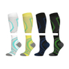 Hot sale Professional long leg fitness jump rope slimming socks