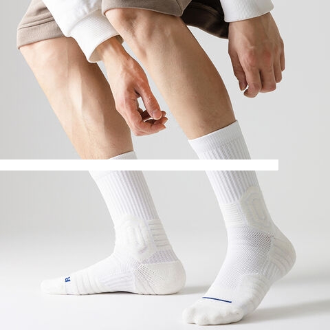 Hot sale Basketball and football professional anti slip sports socks workout running