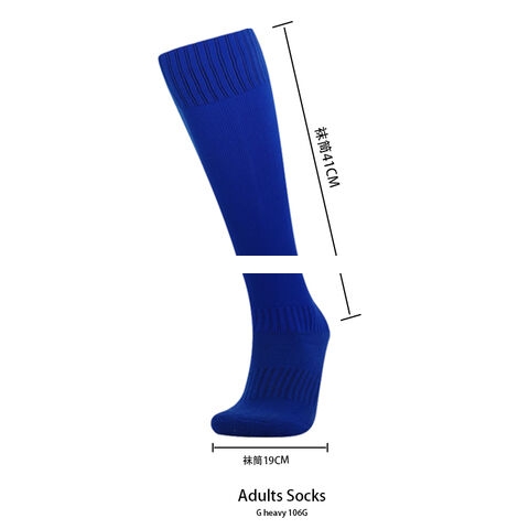 Hot Selling Custom Design Football Socks Solid Color Casual Fashionable Style for Youth