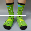 High Quanlity Breathable Custom Colour Golf Camping Running Sports Socks For Wholesale