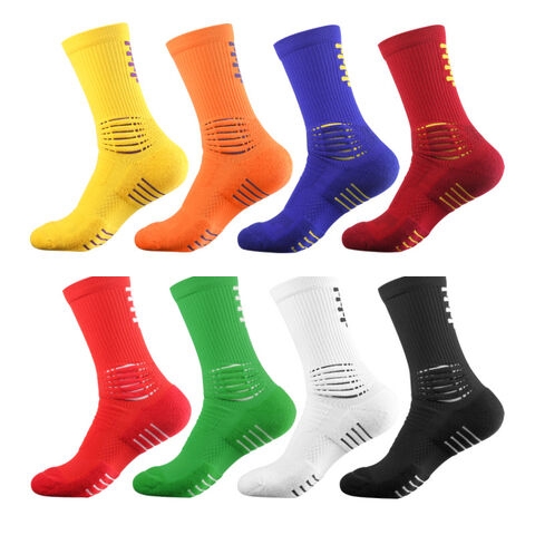 Men s mid length quick drying and wear resistant loop socks with thickened towel socks